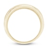 Thumbnail Image 2 of Men's Diamond Wedding Band 1/10 ct tw Round 14K Yellow Gold