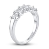 Thumbnail Image 3 of Lab-Created Diamond Anniversary Band 1-1/2 ct tw Princess 14K White Gold