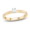 Thumbnail Image 1 of Emerald-Cut Diamond Ring 1/8 ct tw 14K Yellow Gold