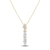 Thumbnail Image 1 of Multi-Cut Diamond Necklace 3/4 ct tw 14K Yellow Gold