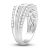 Thumbnail Image 2 of Men's Diamond Ring 1 ct tw Round 14K White Gold