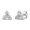 Thumbnail Image 0 of Diamond 3-Stone Earrings 1/2 ct tw Round 14K White Gold