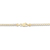 Thumbnail Image 1 of Semi-Solid Diamond-Cut Fancy Link Necklace 14K Yellow Gold 20" 2.74mm