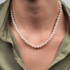 Thumbnail Image 2 of Akoya Cultured Pearl Strand Necklace 14K White Gold 18&quot;