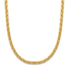 Thumbnail Image 1 of High-Polish Square Oval Chain Necklace 24K Yellow Gold 18&quot; 2.5mm