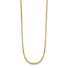 Thumbnail Image 2 of High-Polish Square Oval Chain Necklace 24K Yellow Gold 18&quot; 2.5mm