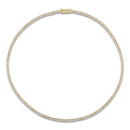 Le Vian Diamond Tennis Necklace 5-1/4 ct tw 14K Honey Gold