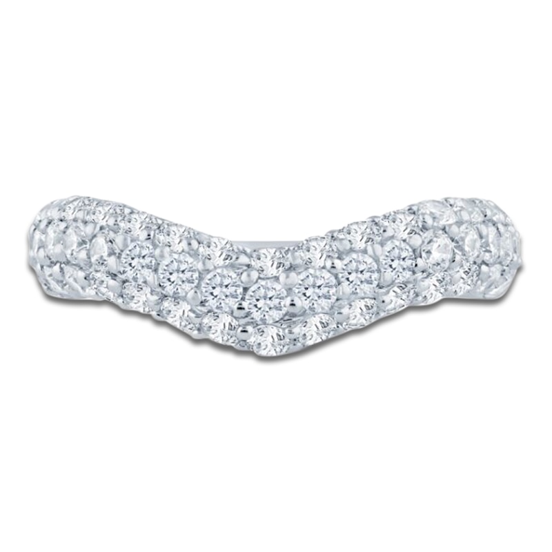 Main Image 3 of Pnina Tornai Diamond Contour Anniversary Ring 1-1/3 ct tw 14K White Gold