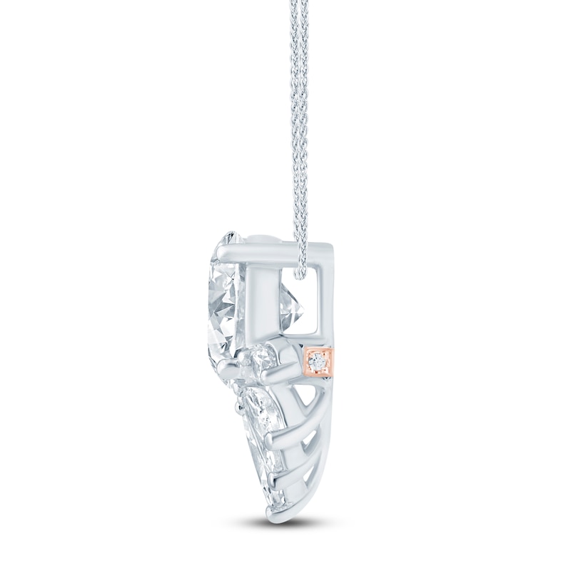 Pnina Tornai Lab-Created Diamond Spray Necklace 4 ct tw 14K White Gold 18"