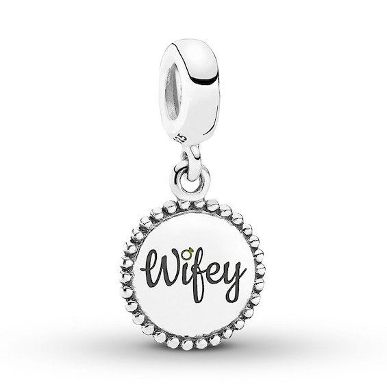 EAN 5700302634112 product image for Pandora Dangle Charm Wifey Sterling Silver - No Returns or Exchanges | upcitemdb.com