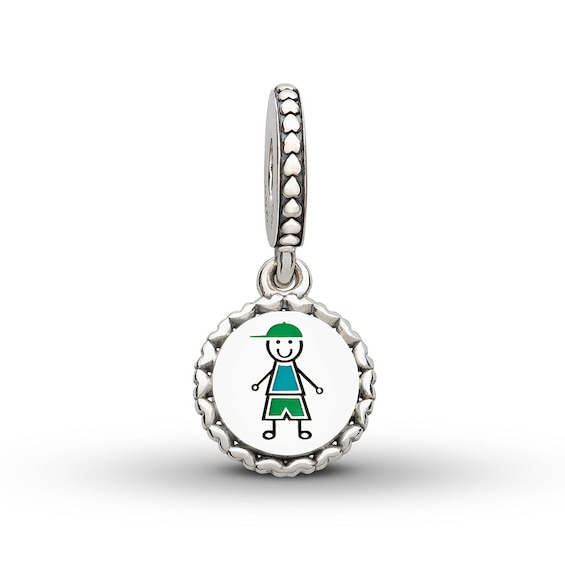 EAN 5700302642520 product image for Pandora Boy Stick Figure Dangle Charm Sterling Silver - No Returns or Exchanges | upcitemdb.com