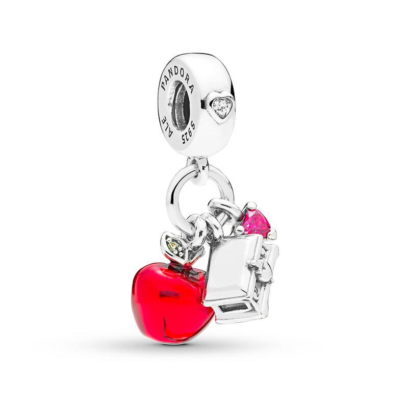 Pandora Disney Charm Snow White S Apple Heart St Silver No Returns Or Exchanges Jared