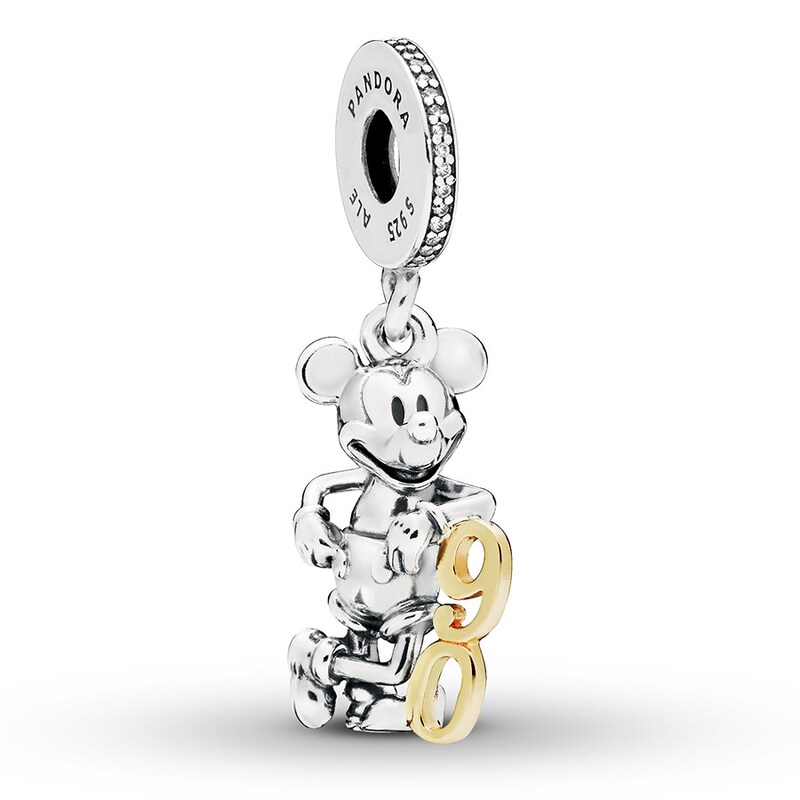 Pandora Disney Ltd Ed Mickey S 90th Anniv Charm St Silver Jared