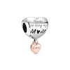 Thumbnail Image 1 of PANDORA Rose Love U Mom Infinity Heart Charm