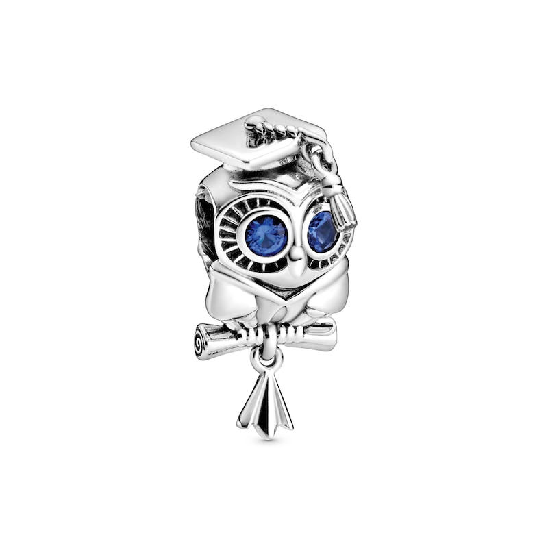 PANDORA Wise Owl Graduation Charm Sterling Silver