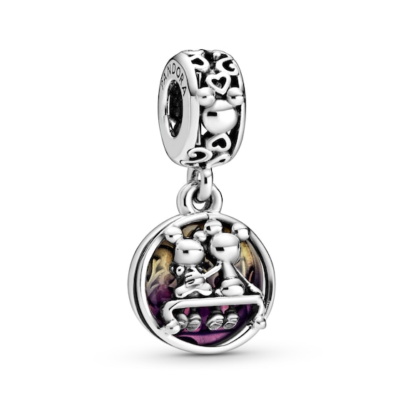 PANDORA Disney Mickey Mouse & Minnie Mouse Happily Ever After Dangle ...