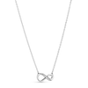 Thumbnail Image 0 of PANDORA Sparkling Infinity Knot Necklace Sterling Silver 19.7"