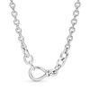 Thumbnail Image 1 of PANDORA Chunky Infinity Knot Necklace Sterling Silver 19.7&quot;