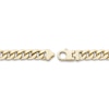 Thumbnail Image 2 of Men's Diamond ID Bracelet 2 ct tw Round 10K Yellow Gold 8.5"