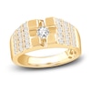 Thumbnail Image 1 of Men's Diamond Ring 1 ct tw Round 14K Yellow Gold