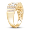 Thumbnail Image 2 of Men's Diamond Ring 1 ct tw Round 14K Yellow Gold