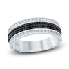 Thumbnail Image 1 of Pnina Tornai Men's Diamond Wedding Ring 1/2 ct tw Round 14K White Gold