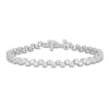 Thumbnail Image 1 of Diamond Tennis Bracelet 5 ct tw Round 14K White Gold 7&quot;