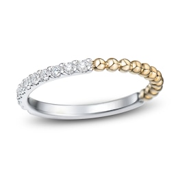 Diamond Ring 1/5 ct tw 14K Two-Tone Gold