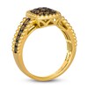 Thumbnail Image 2 of Le Vian Dolce D'Oro Chocolate Diamond Ring 5/8 ct tw 14K Honey Gold