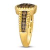 Thumbnail Image 3 of Le Vian Dolce D'Oro Chocolate Diamond Ring 5/8 ct tw 14K Honey Gold