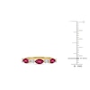 Thumbnail Image 4 of Marquise-Cut Natural Ruby & Diamond Ring 1/8 ct tw 14K Yellow Gold