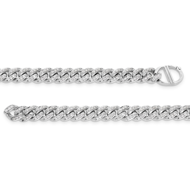 Main Image 3 of Alessi Domenico Diamond Bracelet 2-1/2 ct tw 18K White Gold 9&quot;