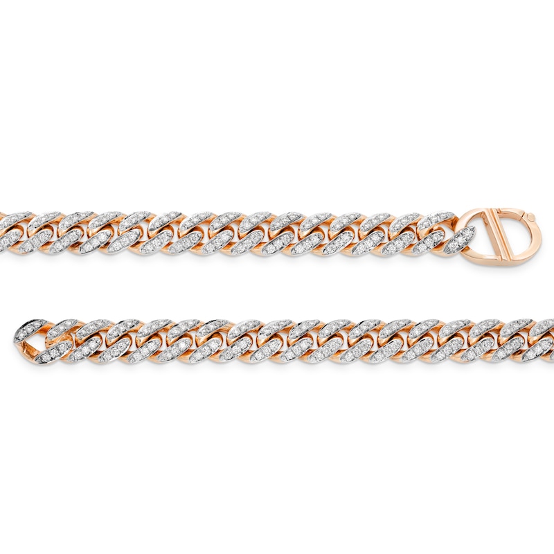 Main Image 4 of Alessi Domenico Diamond Bracelet 4-5/8 ct tw 18K Rose Gold 8.5&quot;