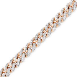 Alessi Domenico Diamond Bracelet 3 ct tw 18K Rose Gold 7&quot;