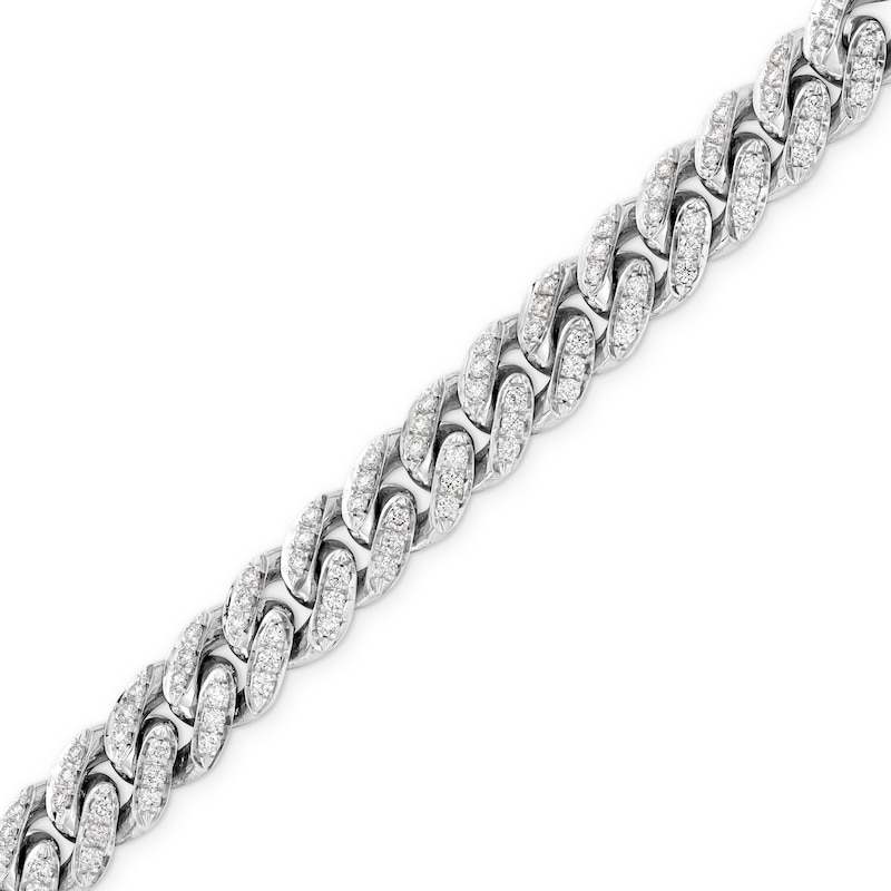 Main Image 1 of Alessi Domenico Diamond Bracelet 3-1/2 ct tw 18K White Gold 8&quot;