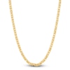 Thumbnail Image 1 of Hollow Byzantine Chain Necklace 3.95mm 14K Yellow Gold 22&quot;