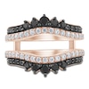 Thumbnail Image 3 of Pnina Tornai Black & White Diamond Enhancer Ring 1-1/2 ct tw 14K Rose Gold