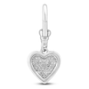 Thumbnail Image 0 of Charm'd by Lulu Frost Diamond Heart of Hearts Charm 1/10 ct tw 10K White Gold