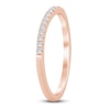 Thumbnail Image 2 of Diamond Contour Anniversary Ring 1/6 ct tw 14K Rose Gold