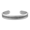 Thumbnail Image 1 of 1933 by Esquire Men's Cuff Bracelet Sterling Silver