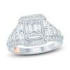 Thumbnail Image 0 of Pnina Tornai Baguette & Round-Cut Multi-Diamond Engagement Ring 1-3/8 ct tw 14K White Gold