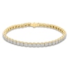 Thumbnail Image 0 of Men's Diamond Composite Round Link Tennis Bracelet 1 ct tw 10K Yellow Gold 8"