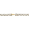 Thumbnail Image 1 of Men's Diamond Composite Round Link Tennis Bracelet 1 ct tw 10K Yellow Gold 8"