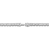 Thumbnail Image 1 of Men's Multi-Diamond Tennis Bracelet 1 ct tw 10K White Gold 8"