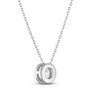 Thumbnail Image 3 of Certified Round-Cut Diamond Bezel-Set Solitaire Necklace 1-1/2 ct tw 14K White Gold 18&quot; (I1/I)