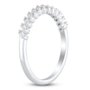 Thumbnail Image 1 of Certified Diamond Baguette-Cut Anniversary Ring 1/4 ct tw 14K White Gold