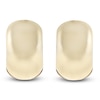 Thumbnail Image 1 of Round Huggie Hoop Earrings 10K Yellow Gold