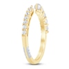 Thumbnail Image 2 of Pnina Tornai Diamond & Cultured Pearl Open Anniversary Ring 1/6 ct tw 14K Yellow Gold