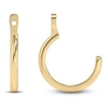 Thumbnail Image 1 of Earring Hoop Jackets 10K Yellow Gold (Jacket Only)