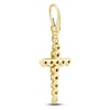 Thumbnail Image 2 of Charm'd by Lulu Frost Diamond Cross with Hearts Charm 1/15 ct tw 10K Yellow Gold